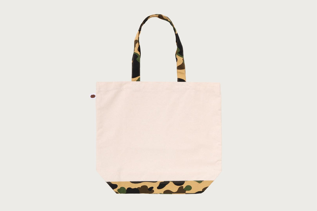 BAPE 1ST CAMO APE HEAD 托特包