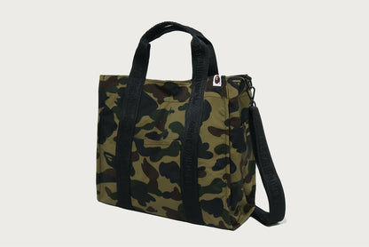 BAPE 1ST CAMO 滑動旅行托特包