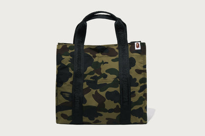 BAPE 1ST CAMO 滑動旅行托特包