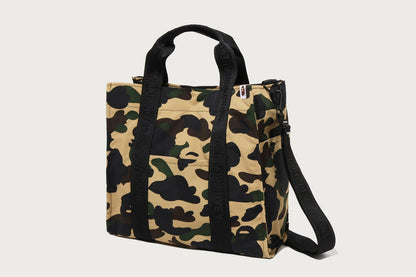 BAPE 1ST CAMO 滑動旅行托特包