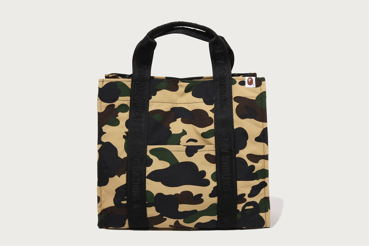 BAPE 1ST CAMO 滑動旅行托特包