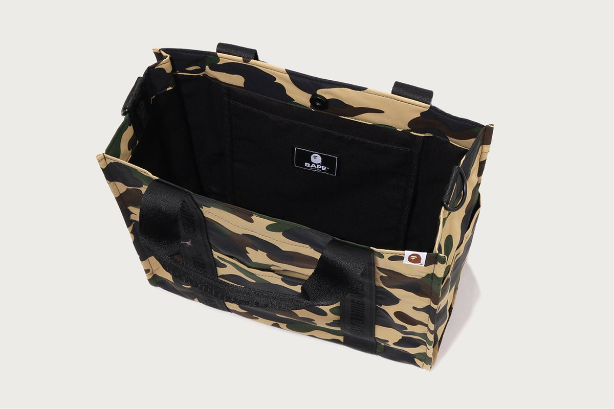 BAPE 1ST CAMO 滑動旅行托特包