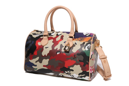 BAPE HYBRID CAMO 中型波士頓包
