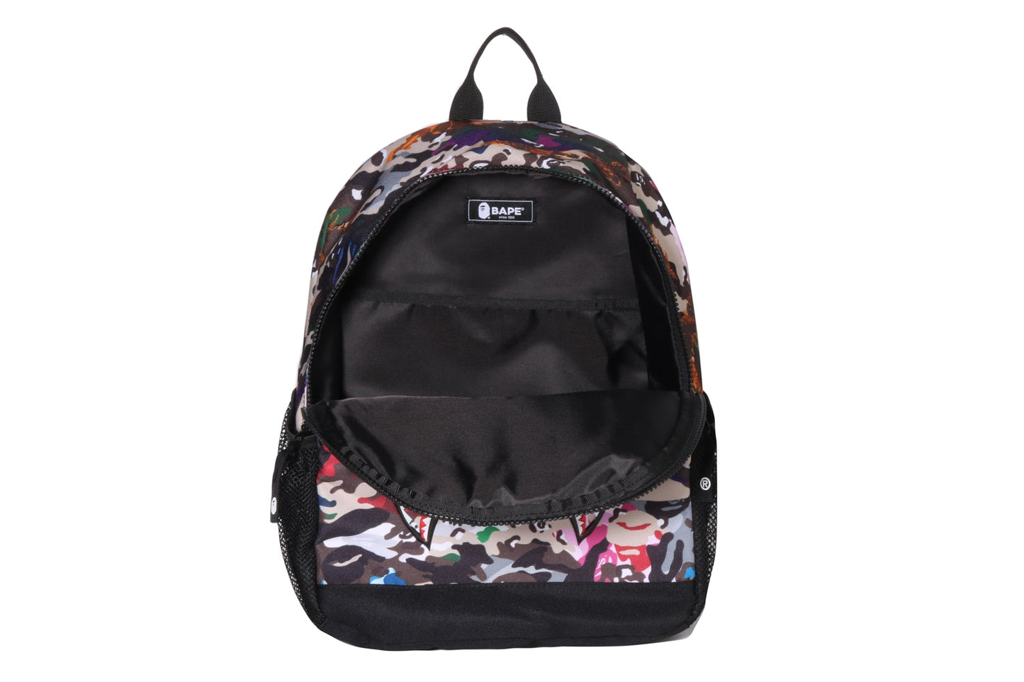 BAPE HYBRID CAMO SHARK PATCH DAYPACK