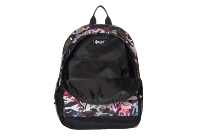 BAPE HYBRID CAMO SHARK PATCH DAYPACK