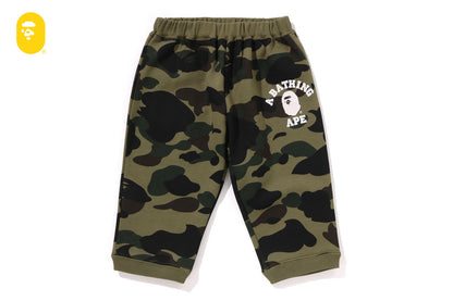 BAPE 1ST CAMO 大學風寶寶褲