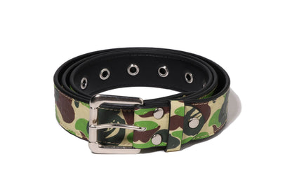 BAPE ABC CAMO PU 鴕鳥皮帶