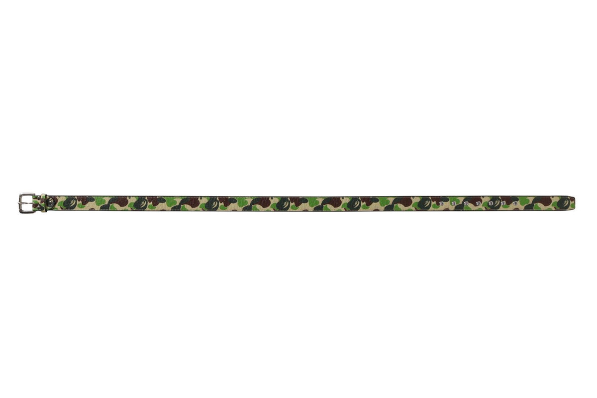 BAPE ABC CAMO PU 鴕鳥皮帶