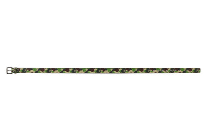 BAPE ABC CAMO PU 鴕鳥皮帶