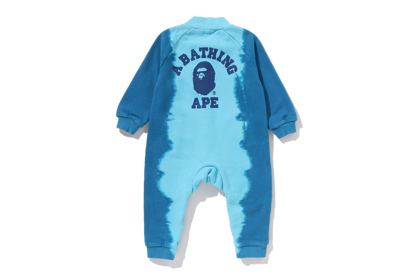 BAPE 漸層大學風連身工作服