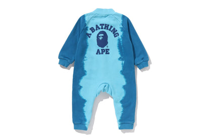 BAPE 漸層大學風連身工作服