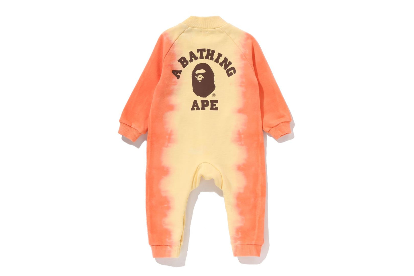 BAPE 漸層大學風連身工作服
