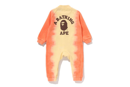 BAPE 漸層大學風連身工作服