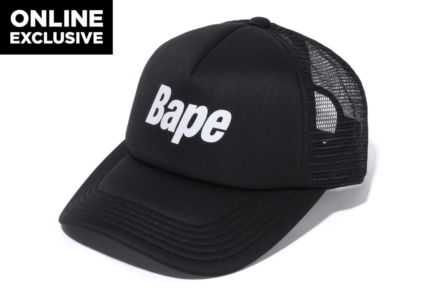 BAPE LOGO 網眼帽