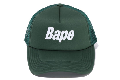 BAPE LOGO 網眼帽