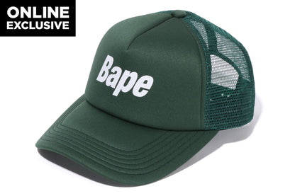 BAPE LOGO 網眼帽
