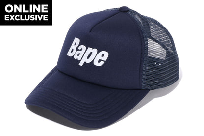 BAPE LOGO 網眼帽