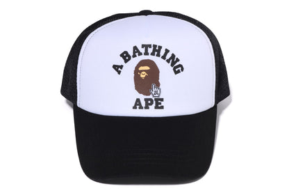 BAPE GO APE POINTER COLLEGE 網眼棒球帽