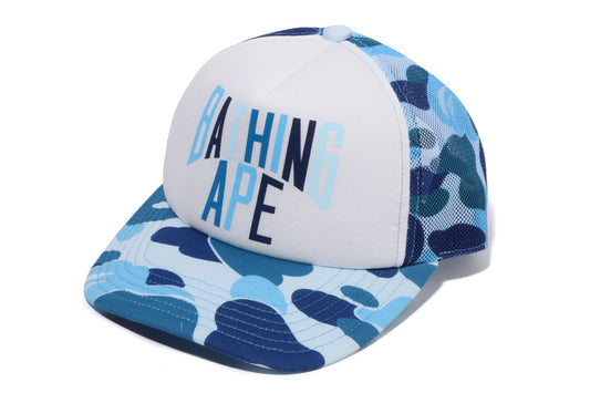 BAPE ABC CAMO NYC LOGO MESH CAP