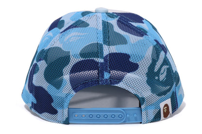 BAPE ABC CAMO NYC LOGO MESH CAP