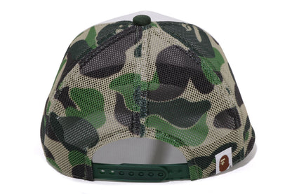 BAPE ABC CAMO NYC LOGO MESH CAP
