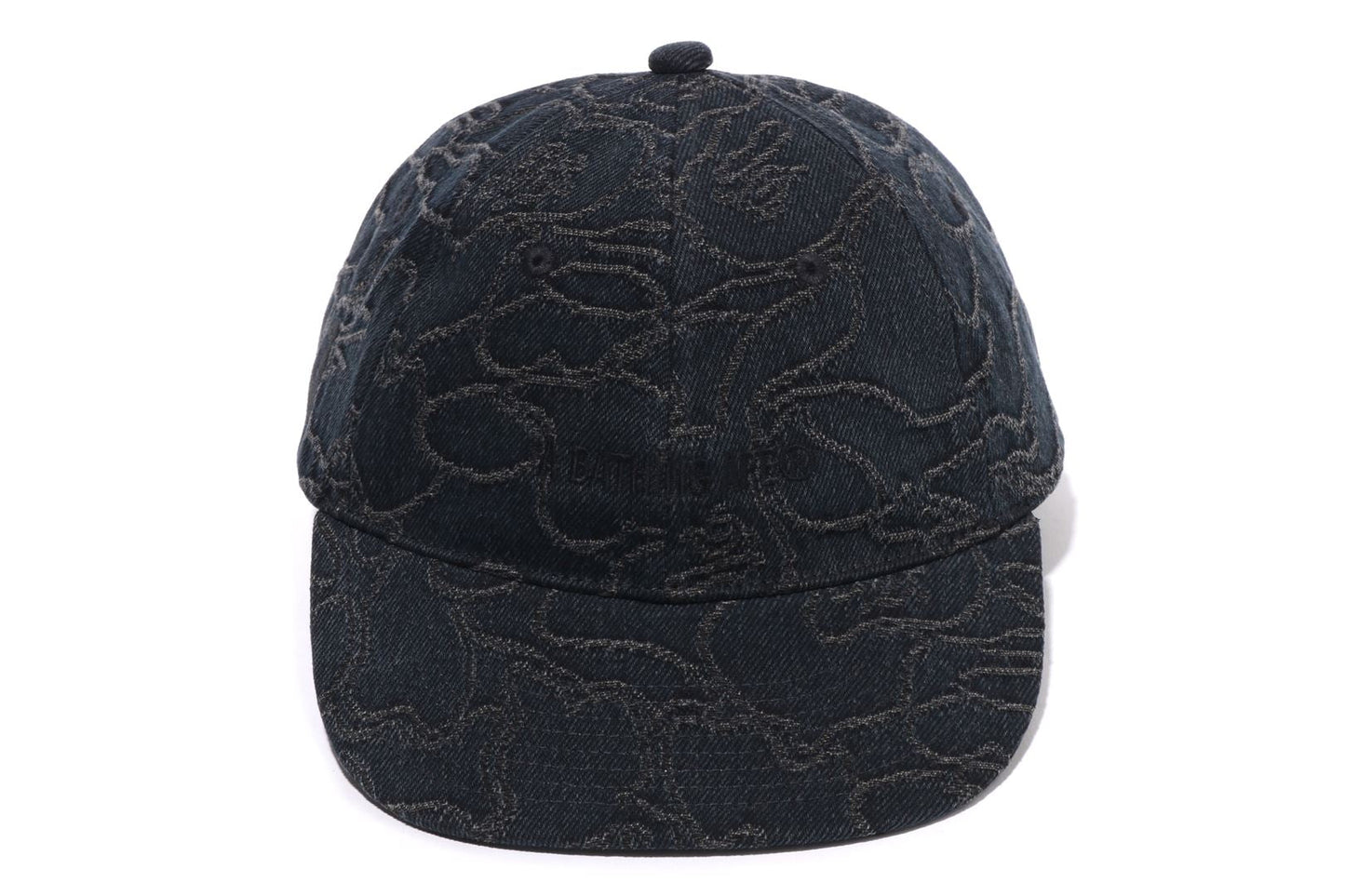 BAPE LINE CAMO JACQUARD MULTI LOGO DENIM CAP