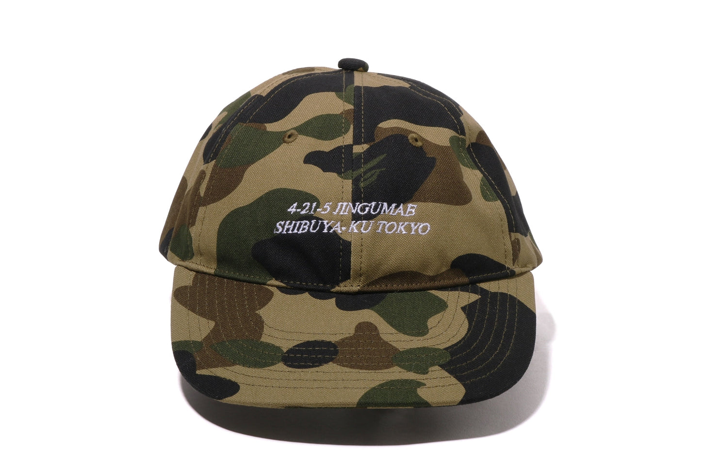 BAPE 1ST CAMO SLOGAN CAP