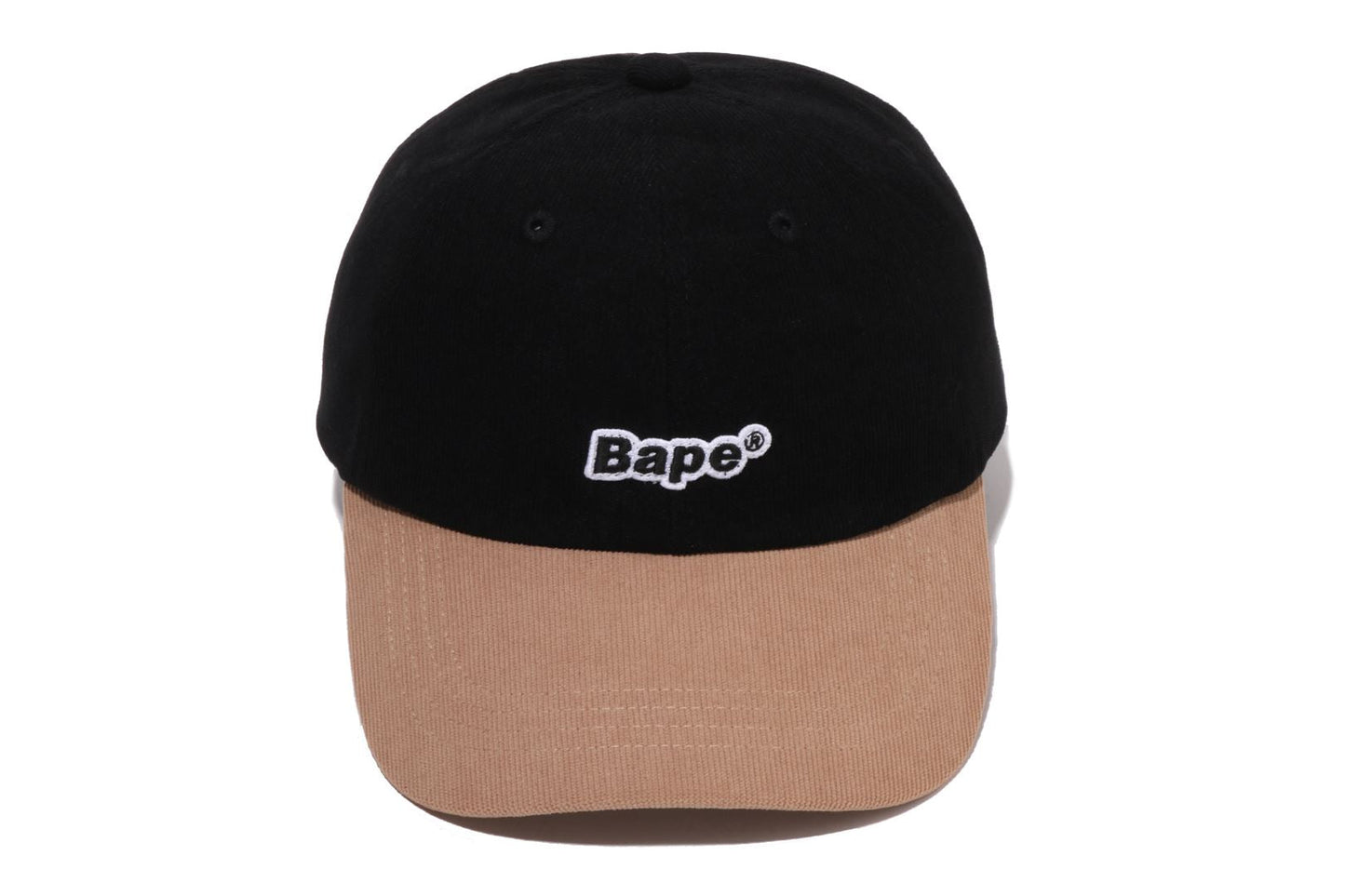 BAPE 絨面拼接帽