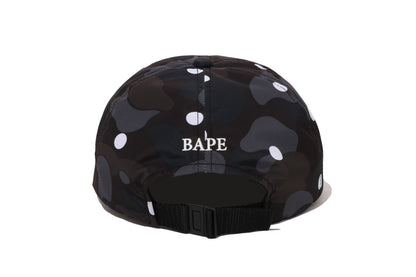 BAPE ABC DOT CAMO ONE POINT PANEL CAP