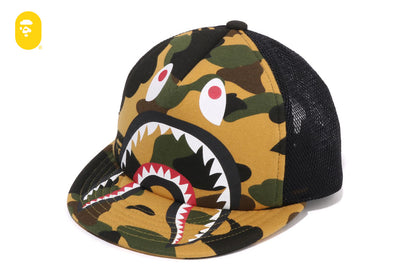 BAPE 1ST CAMO SHARK MESH CAP