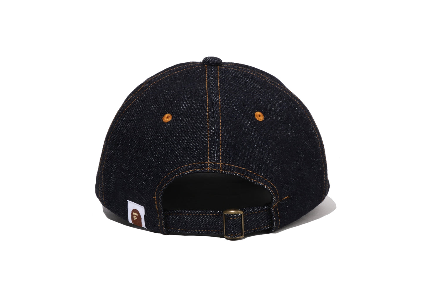 BAPE LOGO WASHED DENIM CAP