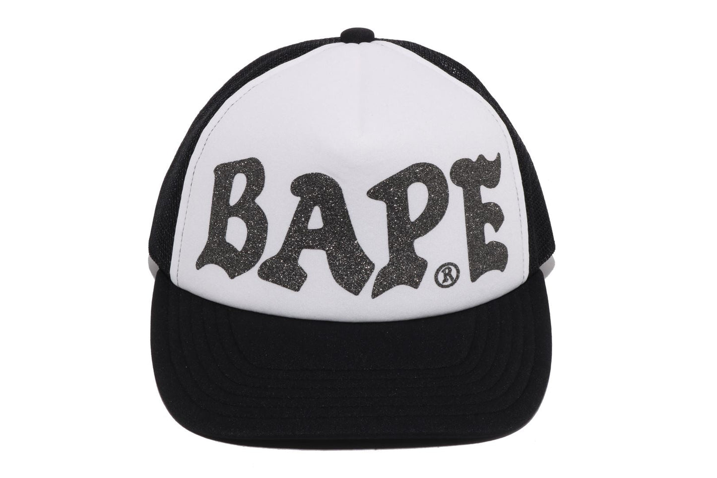 BAPE 閃亮印花網眼帽