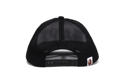 BAPE 閃亮印花網眼帽