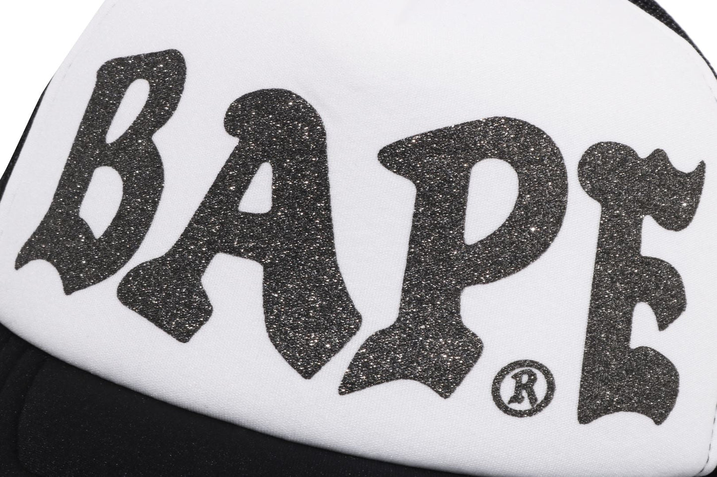 BAPE 閃亮印花網眼帽