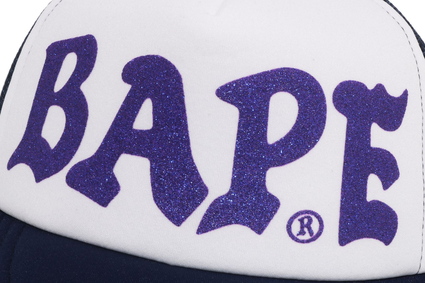 BAPE 閃亮印花網眼帽