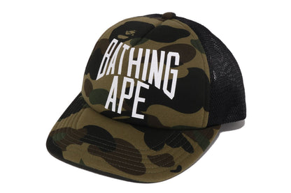 BAPE 1ST CAMO NYC LOGO 網眼帽