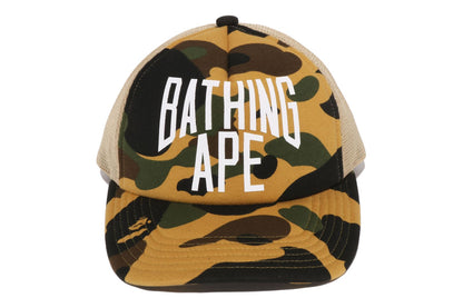 BAPE 1ST CAMO NYC LOGO 網眼帽
