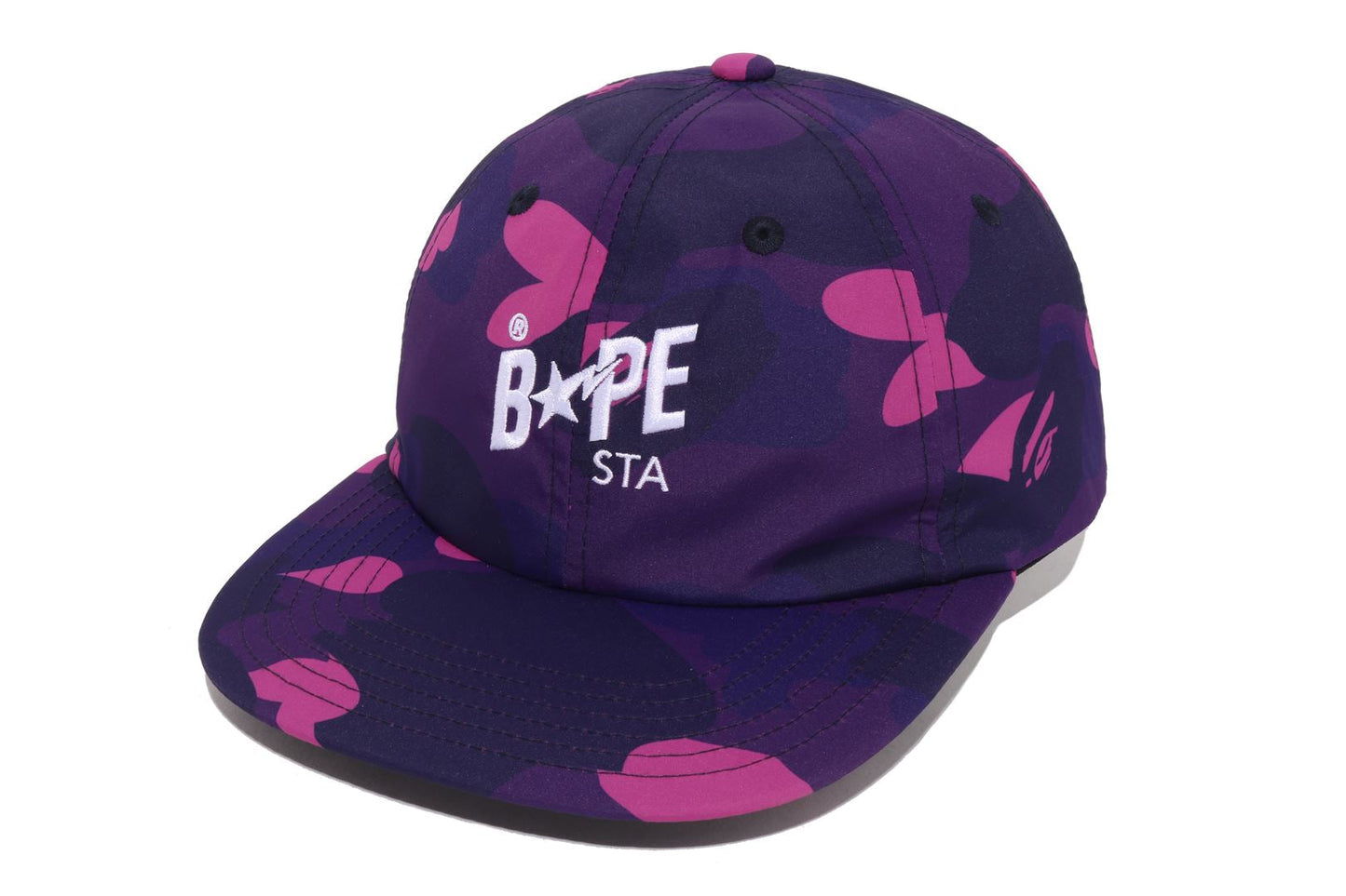 BAPE 彩色迷彩 BAPE STA 面板帽