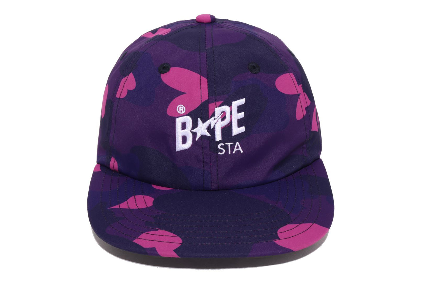 BAPE 彩色迷彩 BAPE STA 面板帽