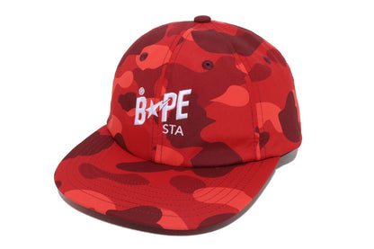 BAPE 彩色迷彩 BAPE STA 面板帽