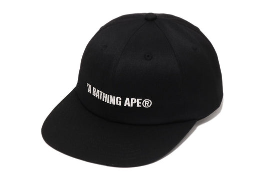 BAPE LOGO PANEL CAP