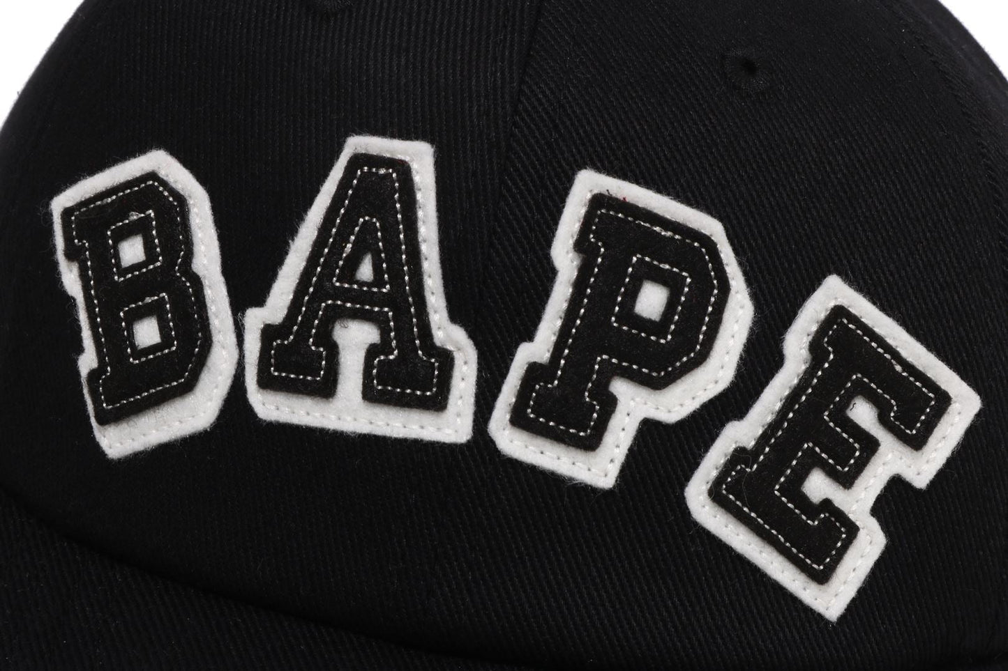 BAPE 拼接面板帽