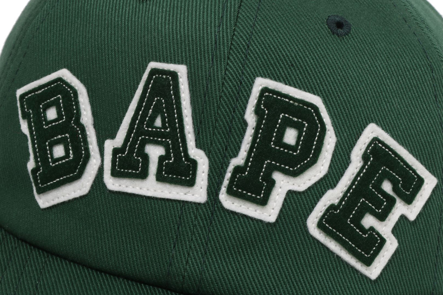 BAPE 拼接面板帽
