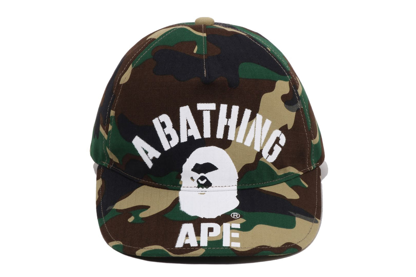 BAPE GLITCH WOODLAND CAMO CAP