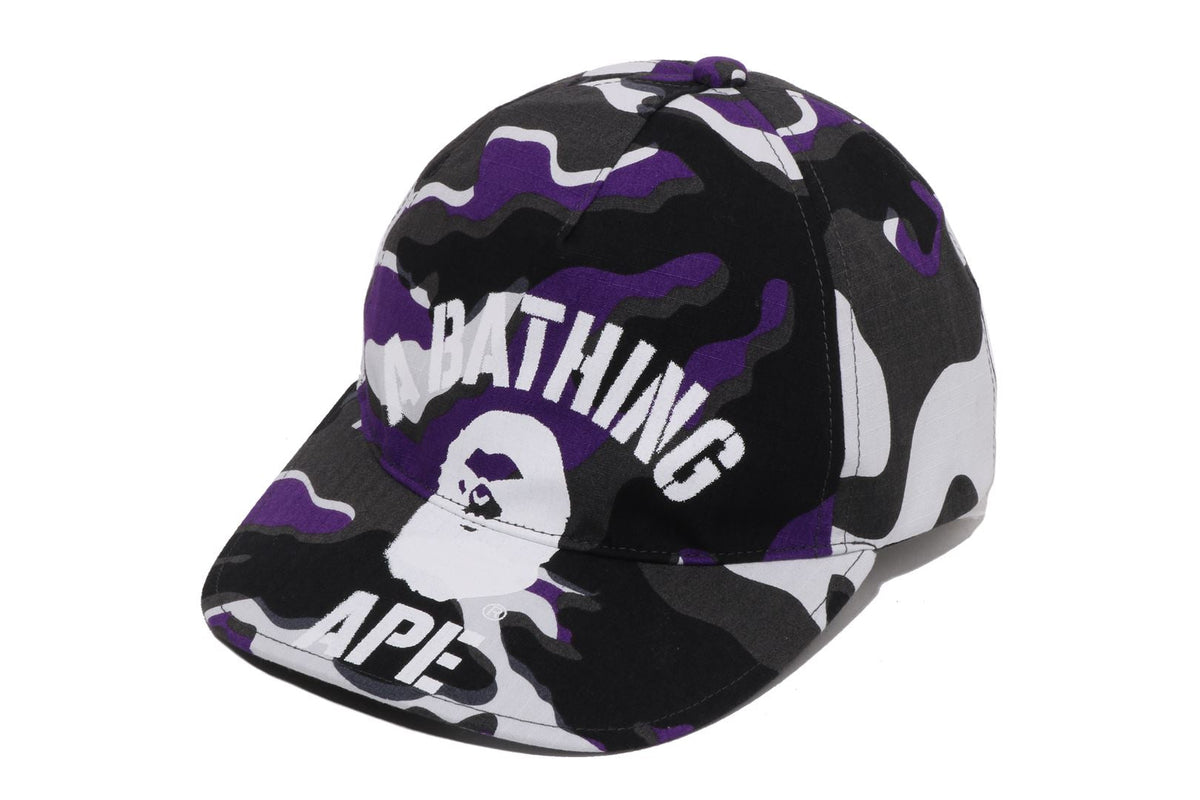 BAPE GLITCH WOODLAND CAMO CAP