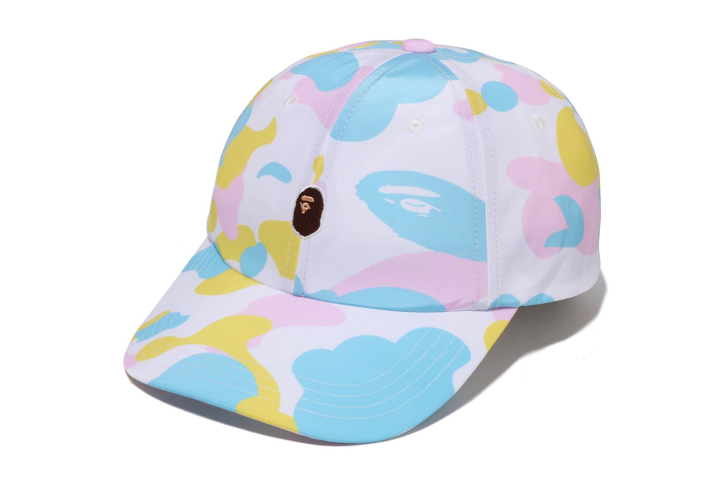 BAPE MULTI CAMO ONE POINT PANEL CAP