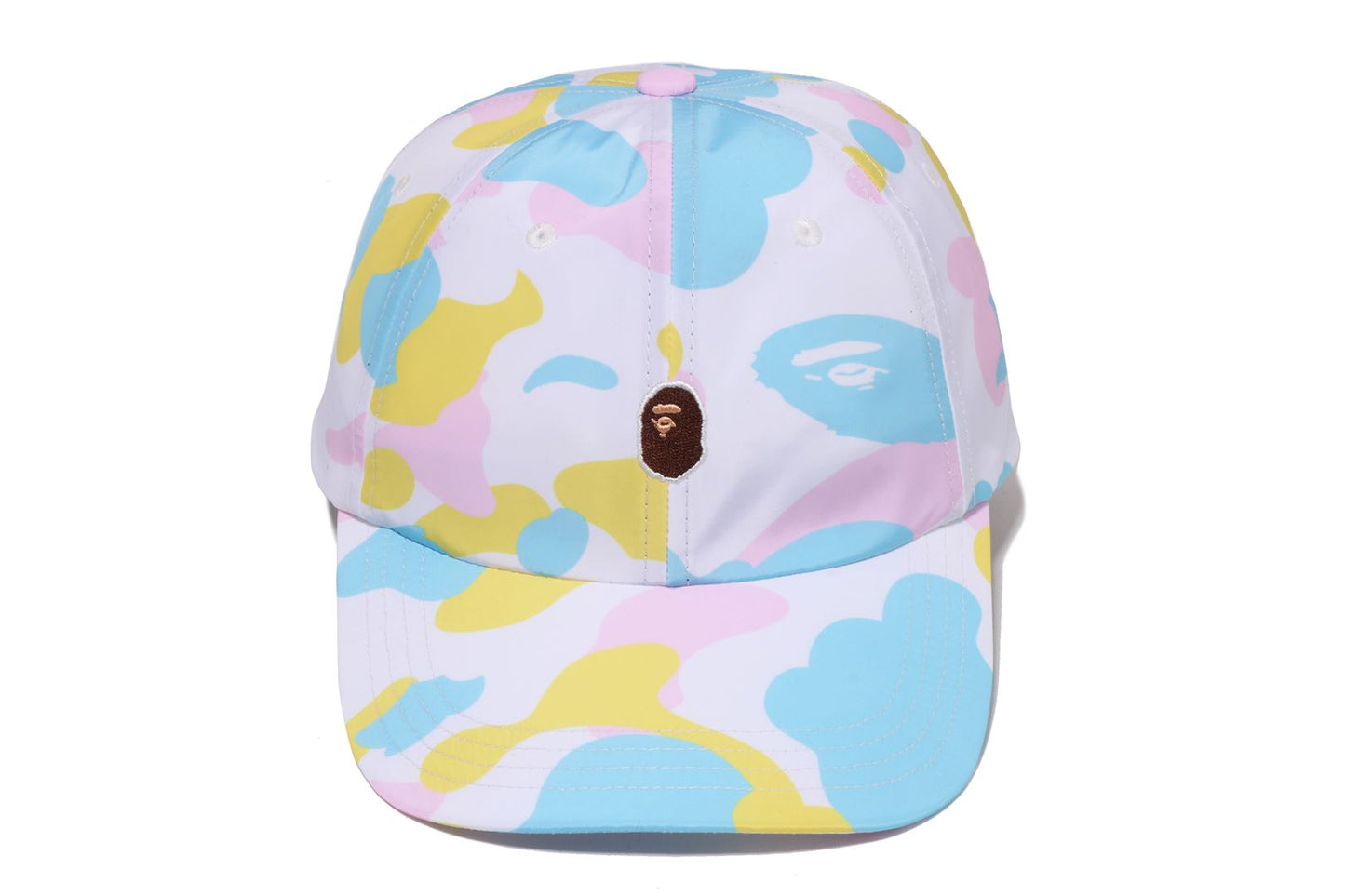 BAPE MULTI CAMO ONE POINT PANEL CAP
