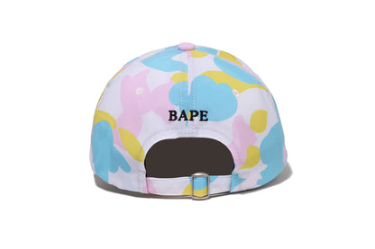 BAPE MULTI CAMO ONE POINT PANEL CAP