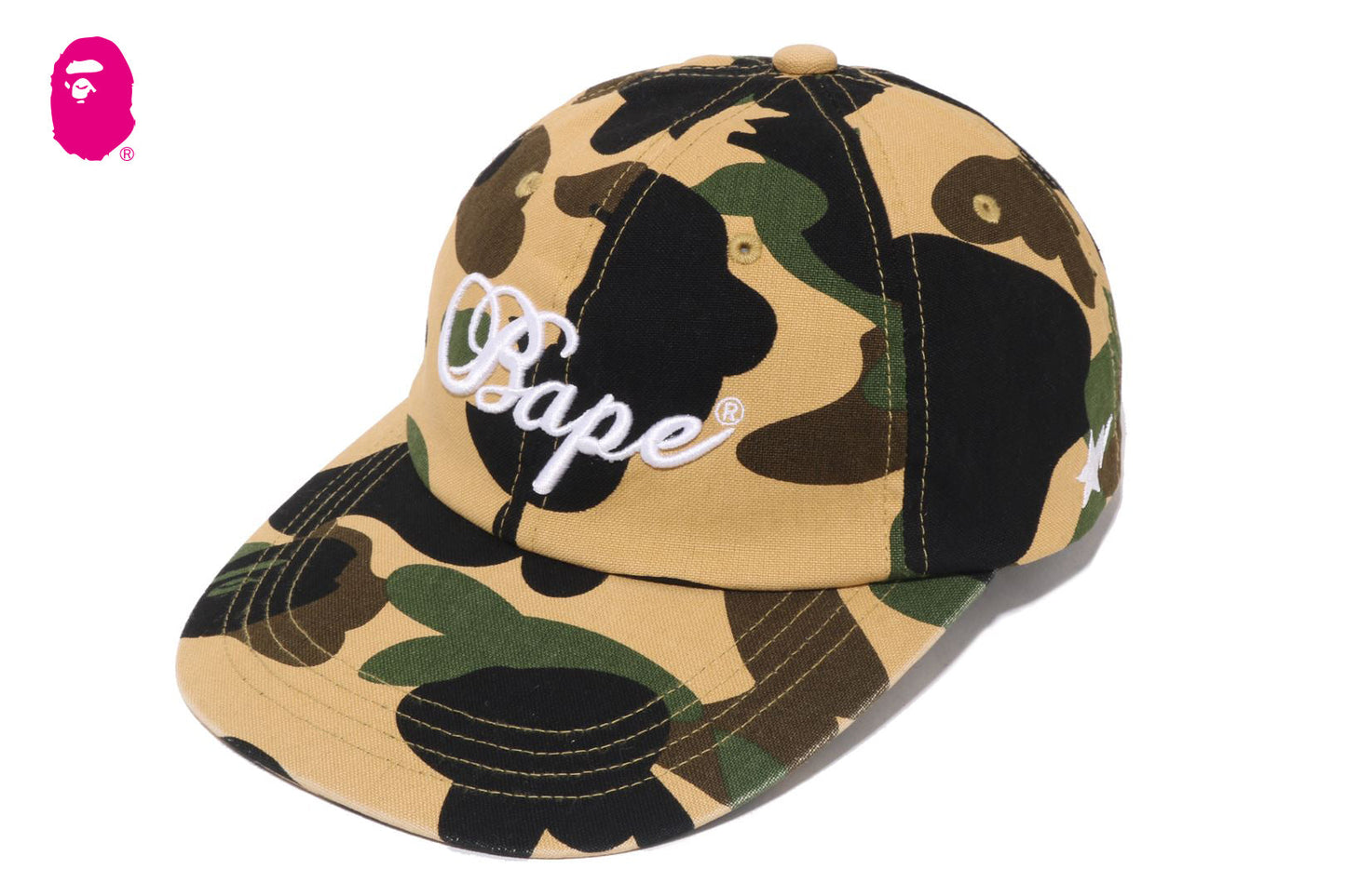BAPE 1ST CAMO BAPE PANEL CAP