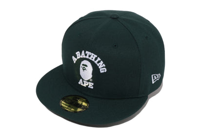 BAPE GLOW IN THE DARK COLLEGE NEW ERA 59FIFTY CAP